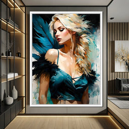 Female Portrait 0025 - Vizahn Burger - NicheCanvas