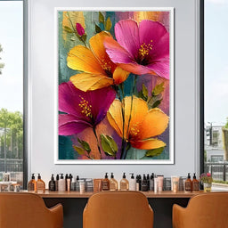 Radiant Petals of Summer Joy - NicheCanvas