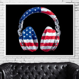 Patriotic Beats of Freedom Sound - NicheCanvas