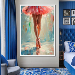 Elegant Dancers in Graceful Motion - NicheCanvas