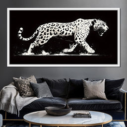 Leopard Stride of Wilderness - NicheCanvas