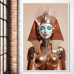 Cyber Cleopatra - TooplesArt - NicheCanvas