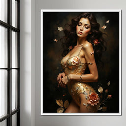 Radiant Floral Symphony - Johanjjf - NicheCanvas