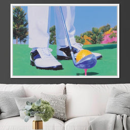Golfing Daydreams in Bloom - NicheCanvas