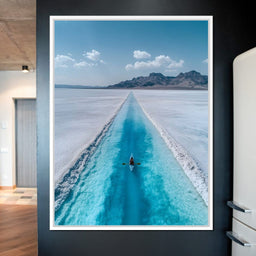 Journey Through Tranquil Waters - NicheCanvas