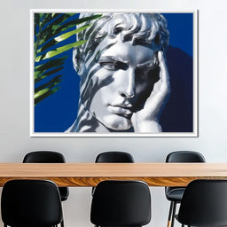 Classical Reverie Under Palm - NicheCanvas