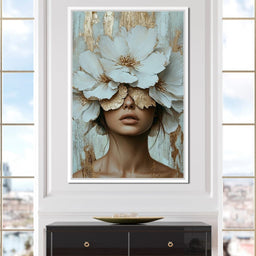 Golden Petal Head - Cole Williams - NicheCanvas