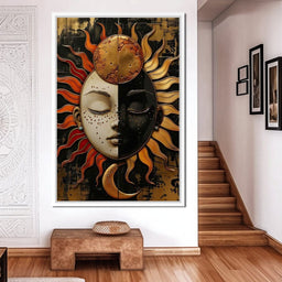 Solar Lunar Symbiosis - NicheCanvas