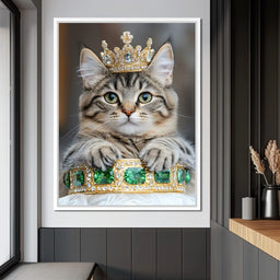 Regal Feline - NicheCanvas