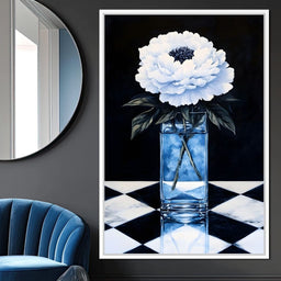 Dream Petals in Glass Enclave - NicheCanvas