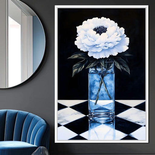 Dream Petals in Glass Enclave Canvas Print