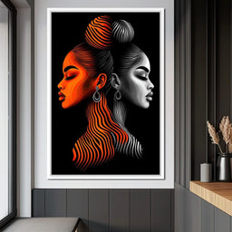 Black & Bold - TooplesArt - NicheCanvas