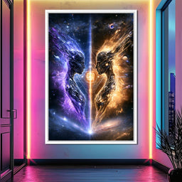 Dual Entities Of The Expanding Void - NicheCanvas