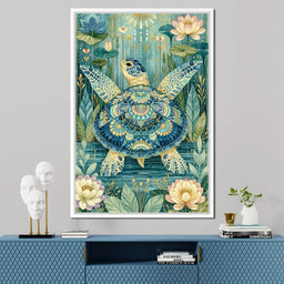Sacred Traveler Of The Golden Waters - NicheCanvas