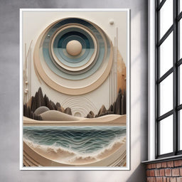 Colorful Modern Art 054 - Johanjjf - NicheCanvas