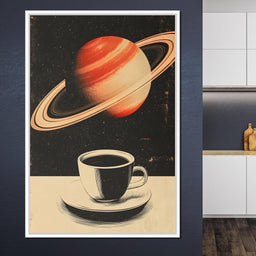 Cosmic Brew Beyond Horizons - NicheCanvas