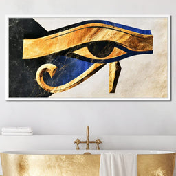Golden Sight of Ancient Sovereignty - NicheCanvas