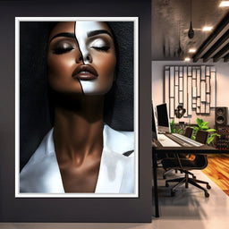 Radiant Duality Harmony - NicheCanvas