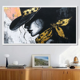 Golden Cowgirl - NicheCanvas