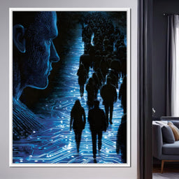 The Collective Walk of Digital Ghosts - NicheCanvas