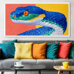 Sapphire Coil Radiance - NicheCanvas