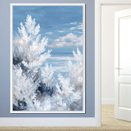 Frosted Seaside Botanicals - NicheCanvas