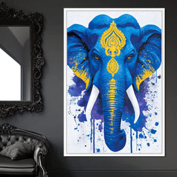 Ganesha Majestic Elephant Spirit - NicheCanvas