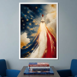 Ascending The National Spirit - NicheCanvas