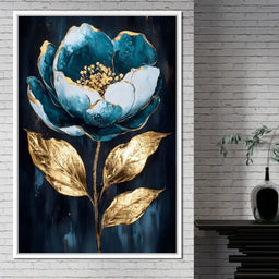 Golden Petal Rebirth - NicheCanvas