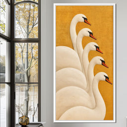 The Swan Assembly - TooplesArt - NicheCanvas