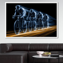 Kinetic Pulse of the Peloton - NicheCanvas