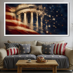 Republic Fading Into the Stars - NicheCanvas