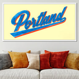 Portland Retro Vibes - NicheCanvas