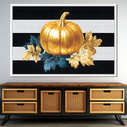 Golden Pumpkin Luxe Harvest - NicheCanvas