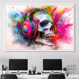 Harmony of Colors and Sound - NicheCanvas