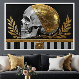 Golden Echoes of Time - NicheCanvas