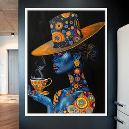 Astral Afternoon Tea - TooplesArt - NicheCanvas