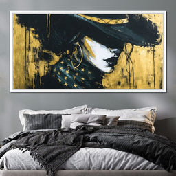 Golden Midnight Femme Shadow - NicheCanvas