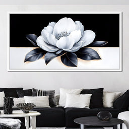 Petals of Tranquil Grace - NicheCanvas