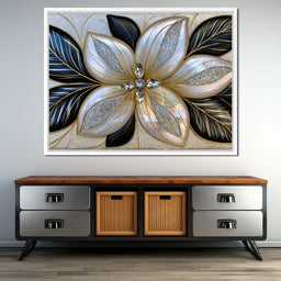 Pearl Petal Diadem - TooplesArt - NicheCanvas