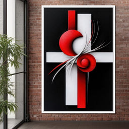 Scarlet Coil Crossing - TooplesArt - NicheCanvas