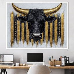 Golden Strength of Majesty - NicheCanvas