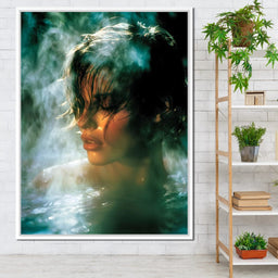 Steam Kiss Above Quiet Waters - NicheCanvas