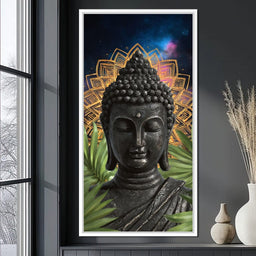 Tranquil Buddha Nightfall - NicheCanvas