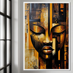 Golden Dream Reflections - NicheCanvas