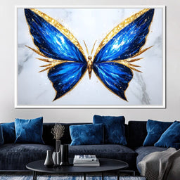 Radiant Butterfly Flight Fantasy - NicheCanvas