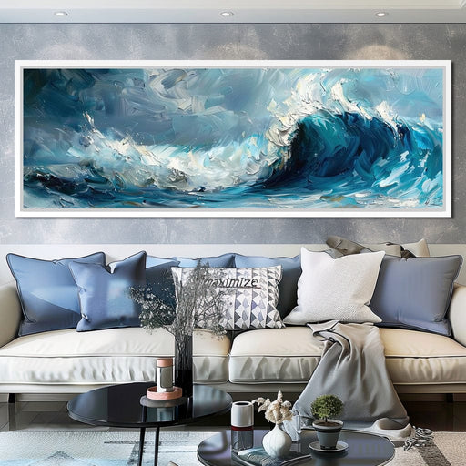 Oceanic Serenade Dance Canvas Print