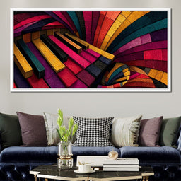 Colorful Rhapsody Journey - NicheCanvas