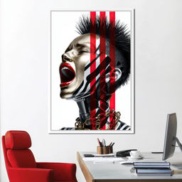 Cyber Scream Queen - TooplesArt - NicheCanvas