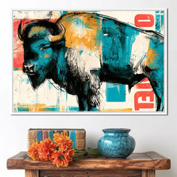 Sturdy Spirit of the Open Range - NicheCanvas